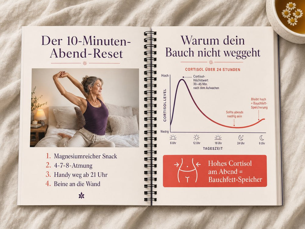 Ein Blick in Der Cortisol-Bauch-Reset